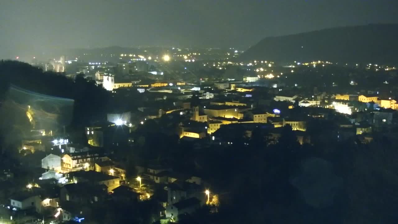 Nova Gorica i Gorica: Prekrasan Pogled iz Franjevačkog Samostana Kostanjevica