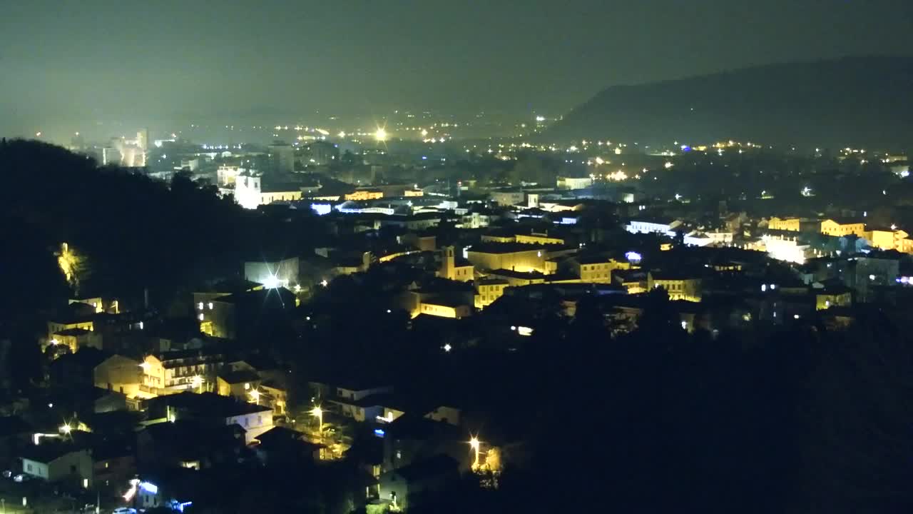 Nova Gorica in Gorica: Čudovit Razgled iz Frančiškanskega Samostana Kostanjevica