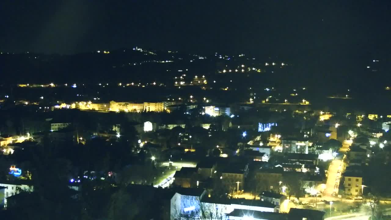 Nova Gorica i Gorica: Prekrasan Pogled iz Franjevačkog Samostana Kostanjevica