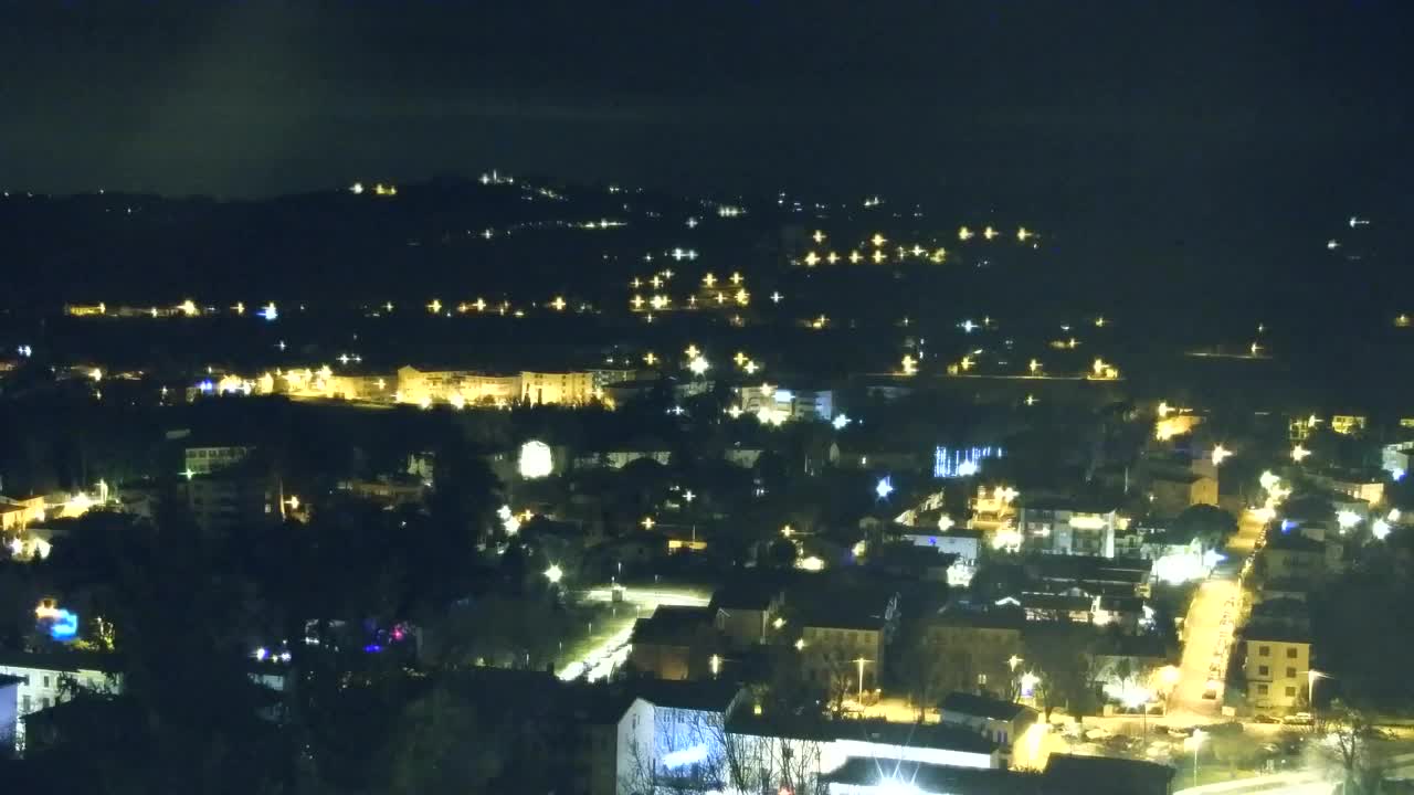 Nova Gorica i Gorica: Prekrasan Pogled iz Franjevačkog Samostana Kostanjevica