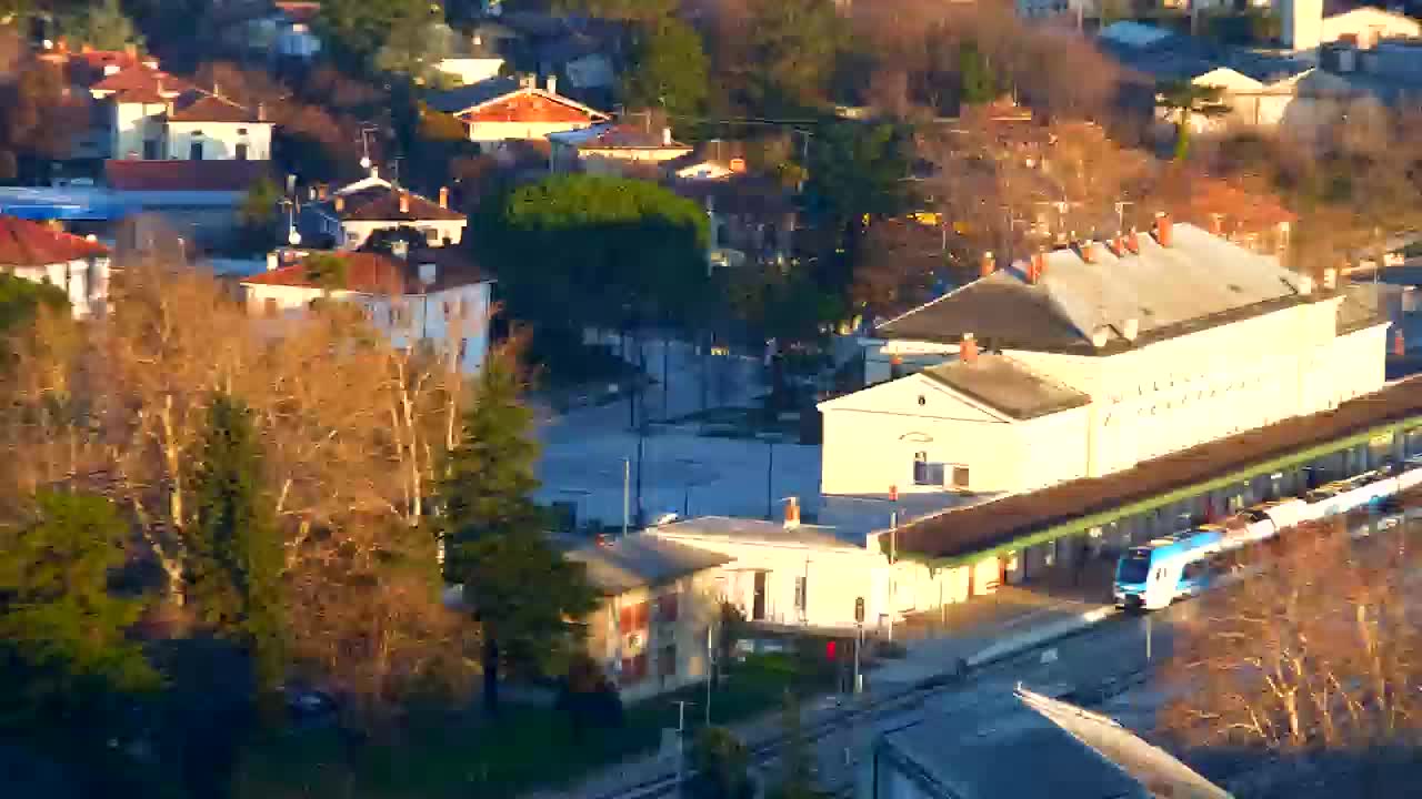 Nova Gorica et Gorizia : Vue Imprenable depuis le Monastère Franciscain de Kostanjevica