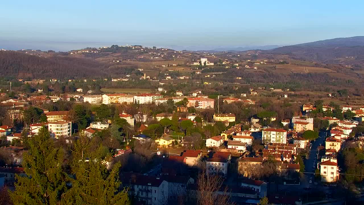 Nova Gorica und Görz: Atemberaubende Aussicht vom Franziskanerkloster Kostanjevica