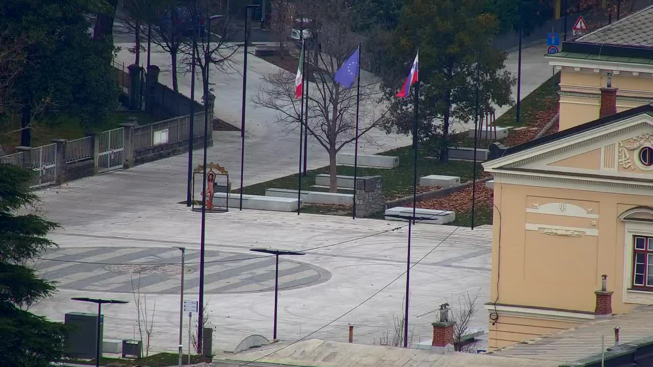 Nova Gorica et Gorizia : Vue Imprenable depuis le Monastère Franciscain de Kostanjevica