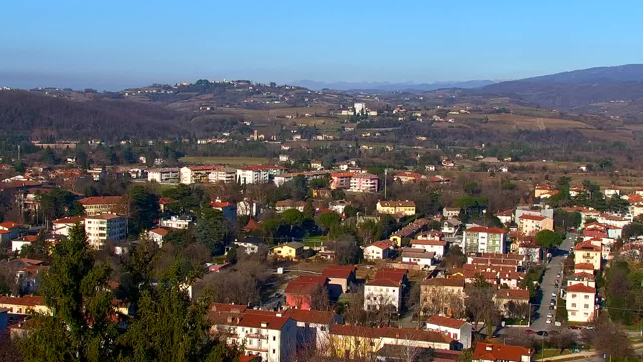 Nova Gorica i Gorica: Prekrasan Pogled iz Franjevačkog Samostana Kostanjevica