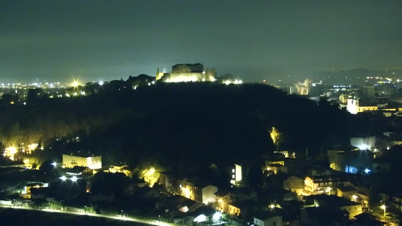 Nova Gorica in Gorica: Čudovit Razgled iz Frančiškanskega Samostana Kostanjevica