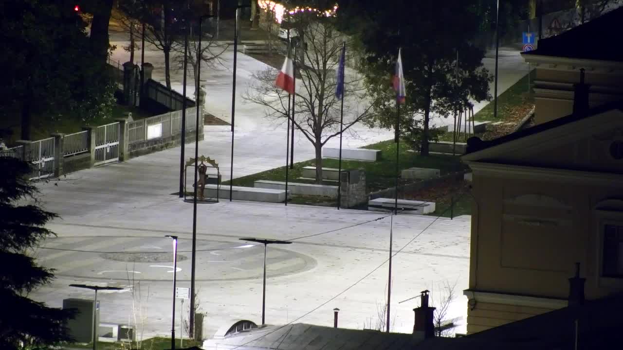 Nova Gorica i Gorica: Prekrasan Pogled iz Franjevačkog Samostana Kostanjevica