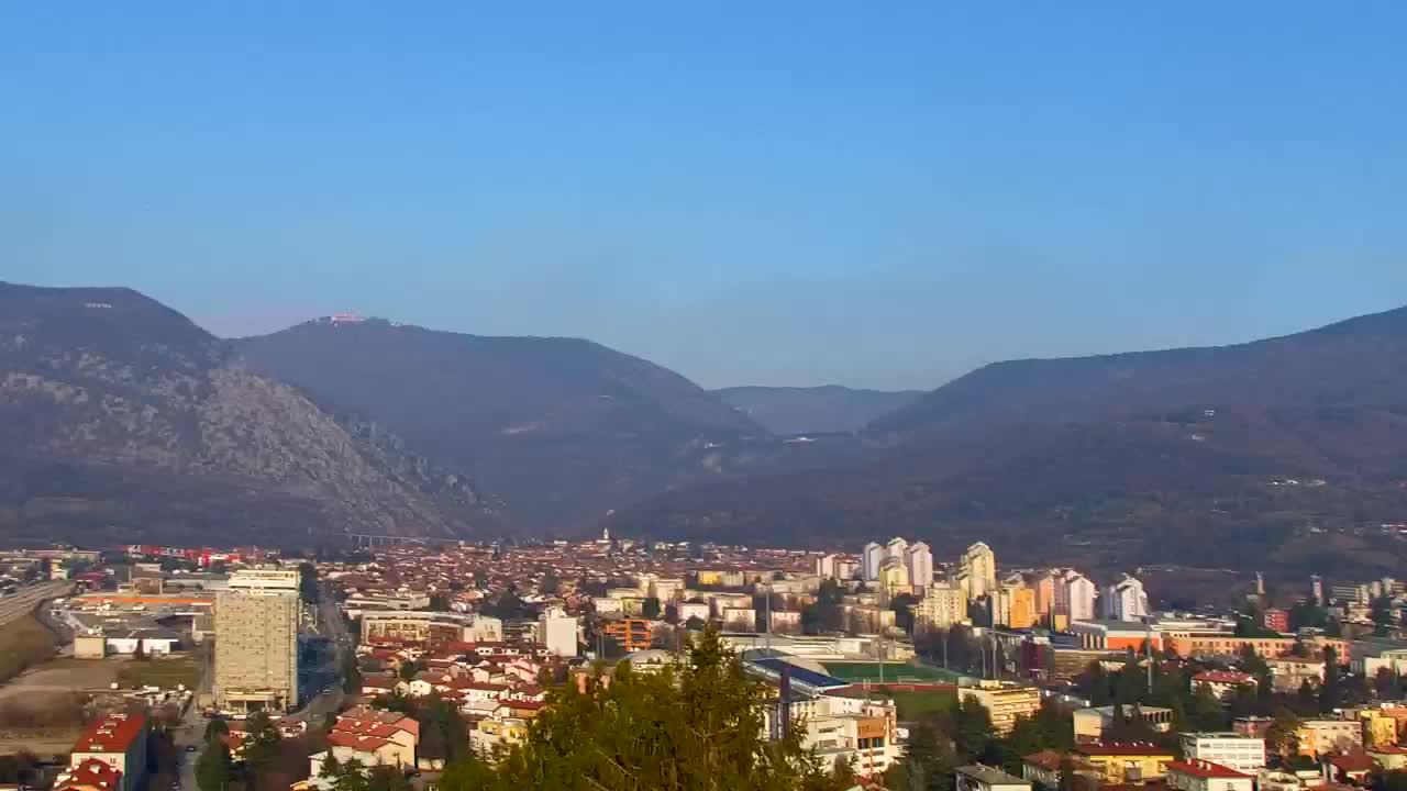 Nova Gorica in Gorica: Čudovit Razgled iz Frančiškanskega Samostana Kostanjevica