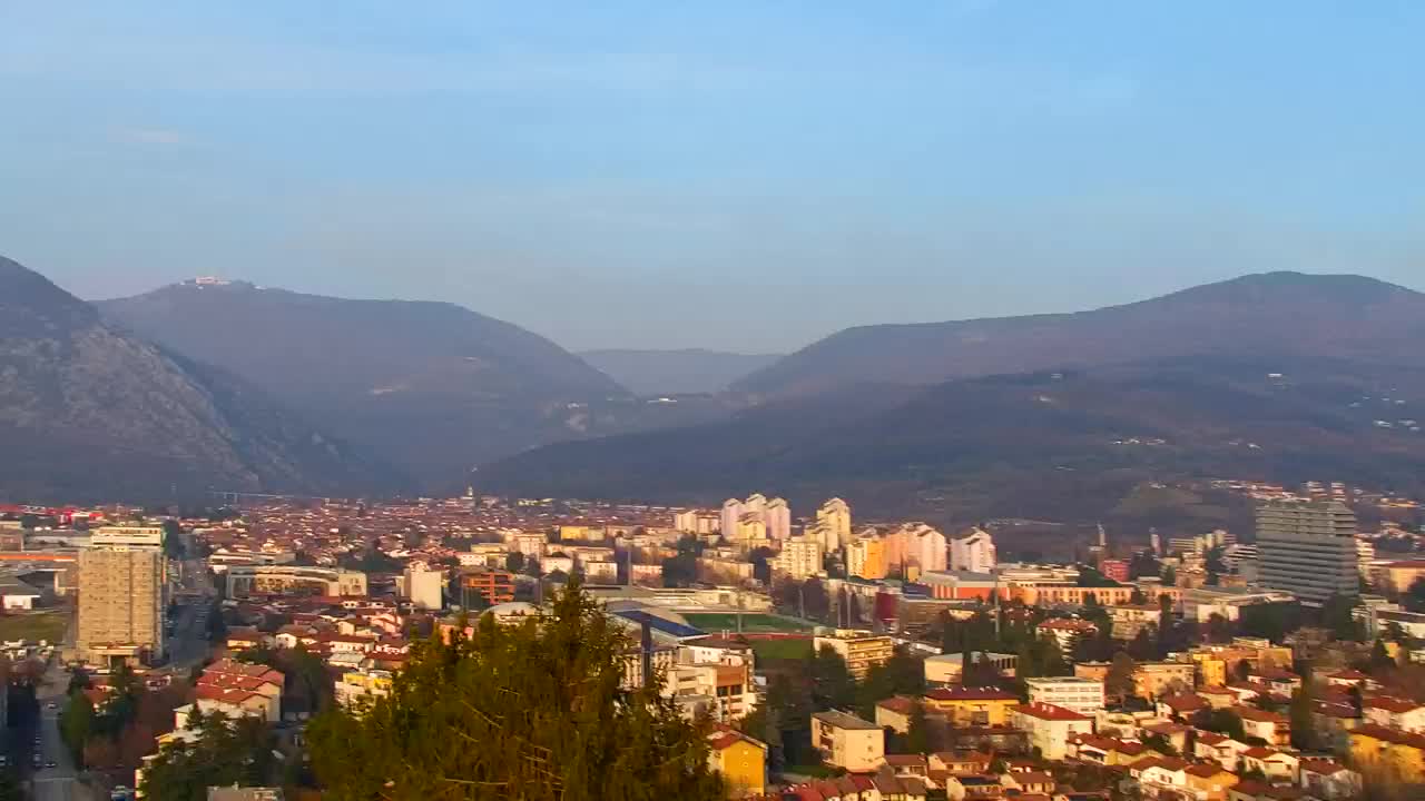 Nova Gorica in Gorica: Čudovit Razgled iz Frančiškanskega Samostana Kostanjevica
