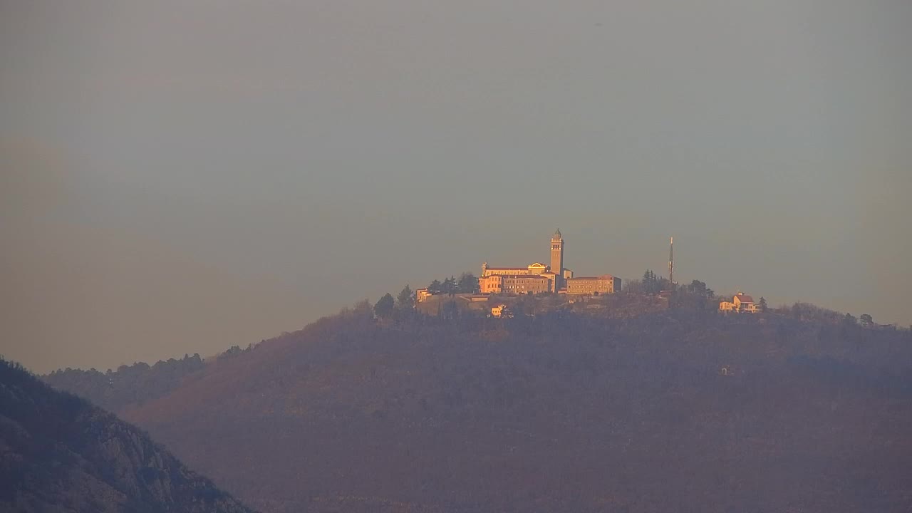 Nova Gorica in Gorica: Čudovit Razgled iz Frančiškanskega Samostana Kostanjevica