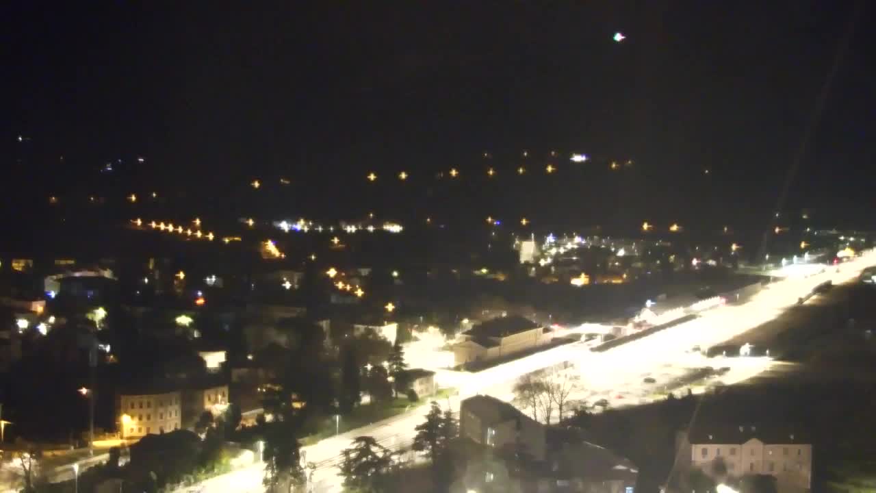 Nova Gorica in Gorica: Čudovit Razgled iz Frančiškanskega Samostana Kostanjevica