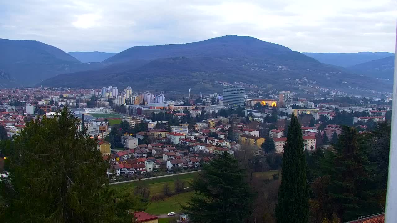 Nova Gorica et Gorizia : Vue Imprenable depuis le Monastère Franciscain de Kostanjevica