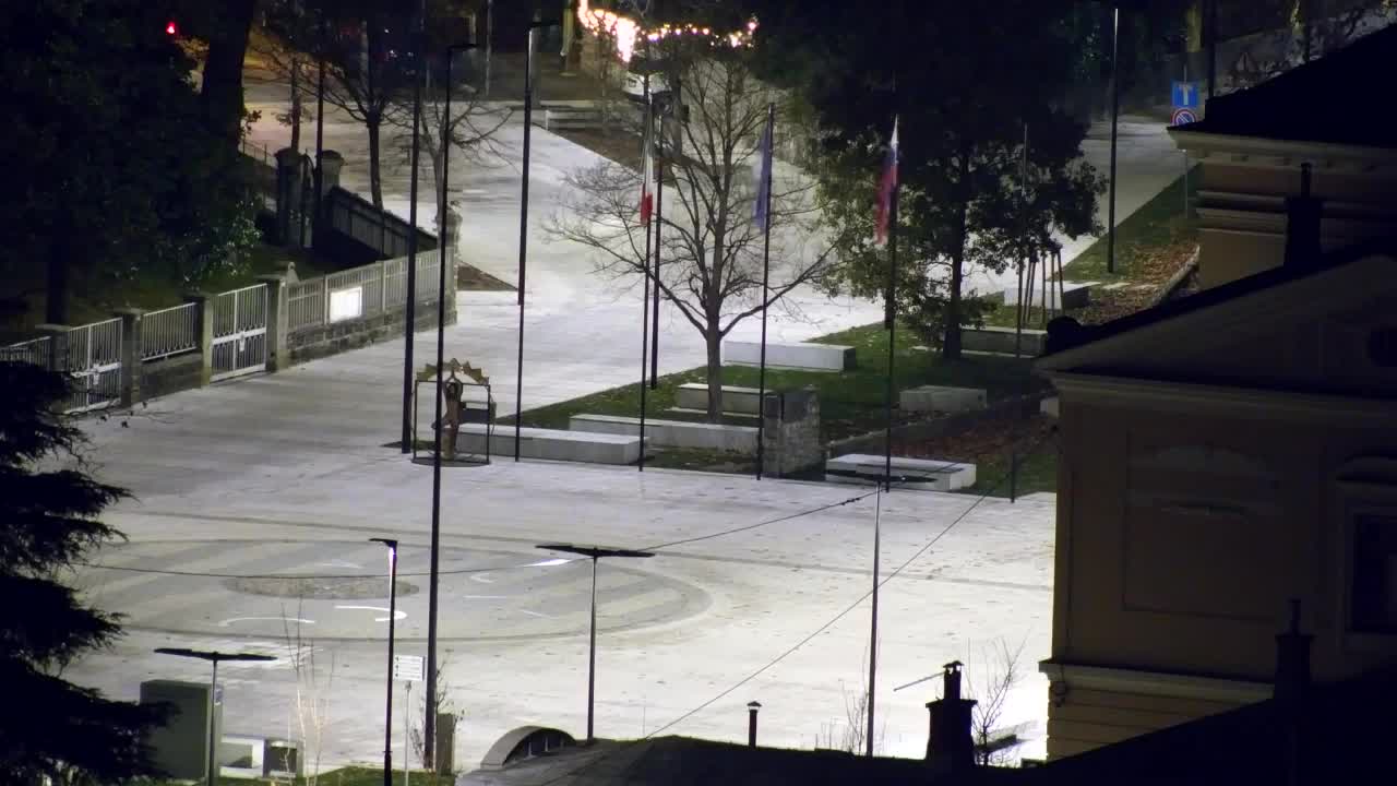 Nova Gorica i Gorica: Prekrasan Pogled iz Franjevačkog Samostana Kostanjevica