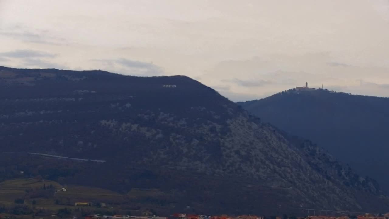 Nova Gorica in Gorica: Čudovit Razgled iz Frančiškanskega Samostana Kostanjevica