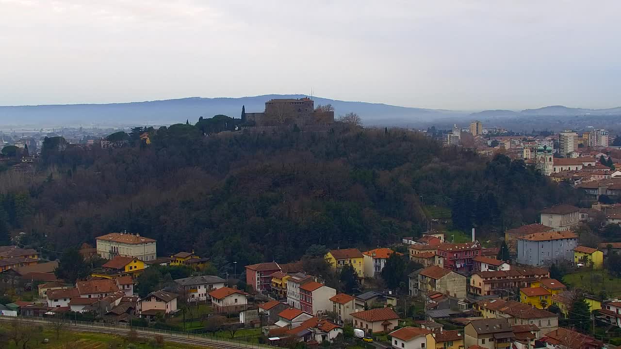 Nova Gorica et Gorizia : Vue Imprenable depuis le Monastère Franciscain de Kostanjevica