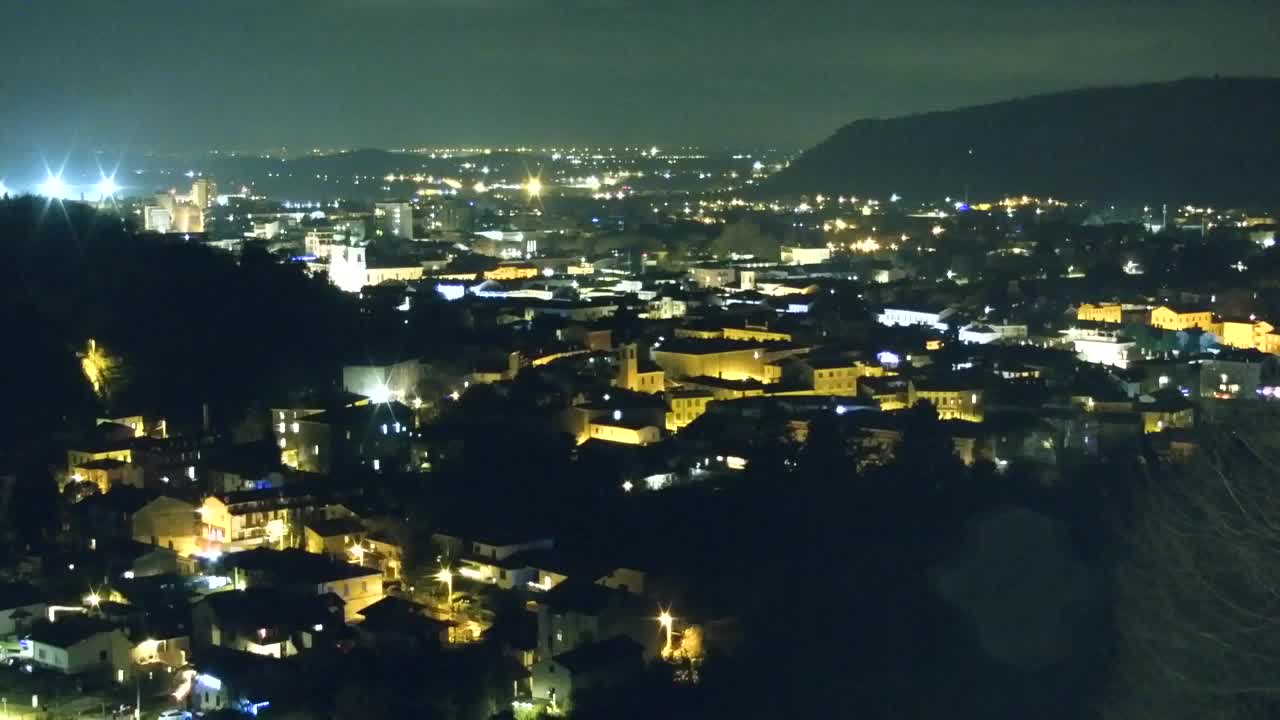 Nova Gorica in Gorica: Čudovit Razgled iz Frančiškanskega Samostana Kostanjevica