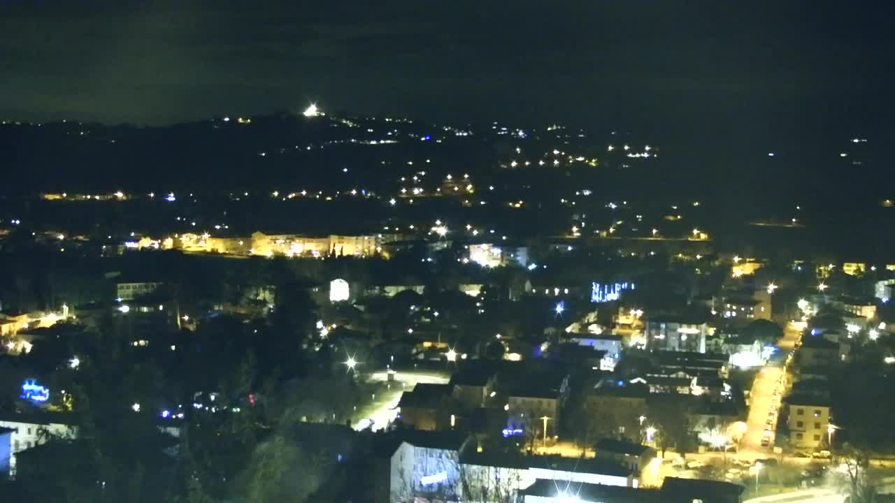 Nova Gorica in Gorica: Čudovit Razgled iz Frančiškanskega Samostana Kostanjevica