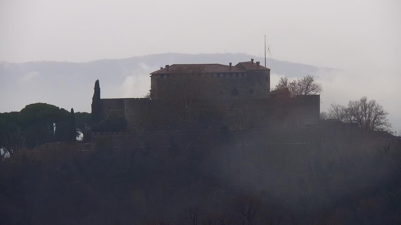 Nova Gorica i Gorica: Prekrasan Pogled iz Franjevačkog Samostana Kostanjevica