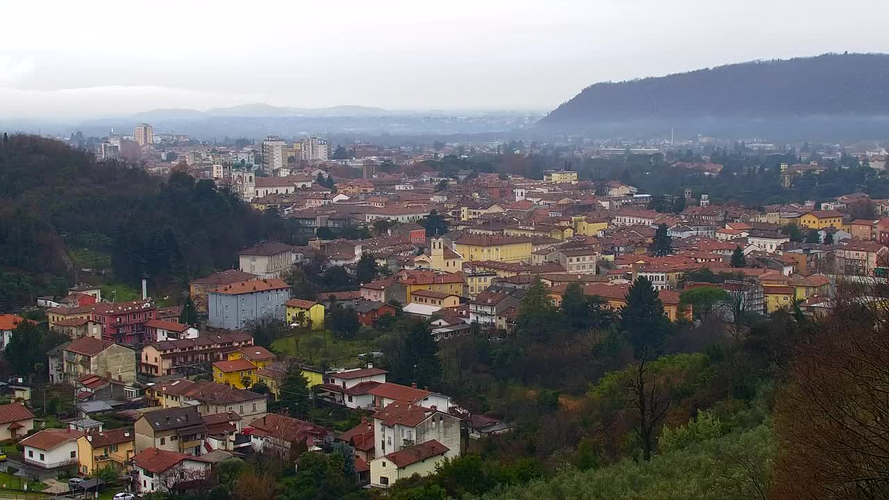 Nova Gorica et Gorizia : Vue Imprenable depuis le Monastère Franciscain de Kostanjevica