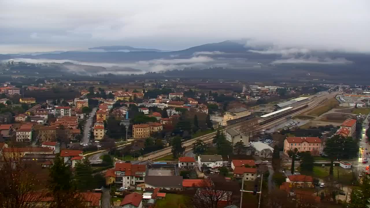 Nova Gorica in Gorica: Čudovit Razgled iz Frančiškanskega Samostana Kostanjevica