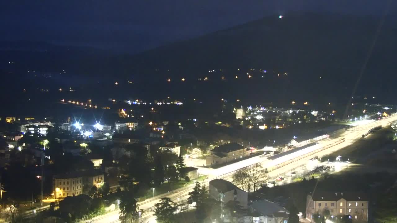 Nova Gorica i Gorica: Prekrasan Pogled iz Franjevačkog Samostana Kostanjevica