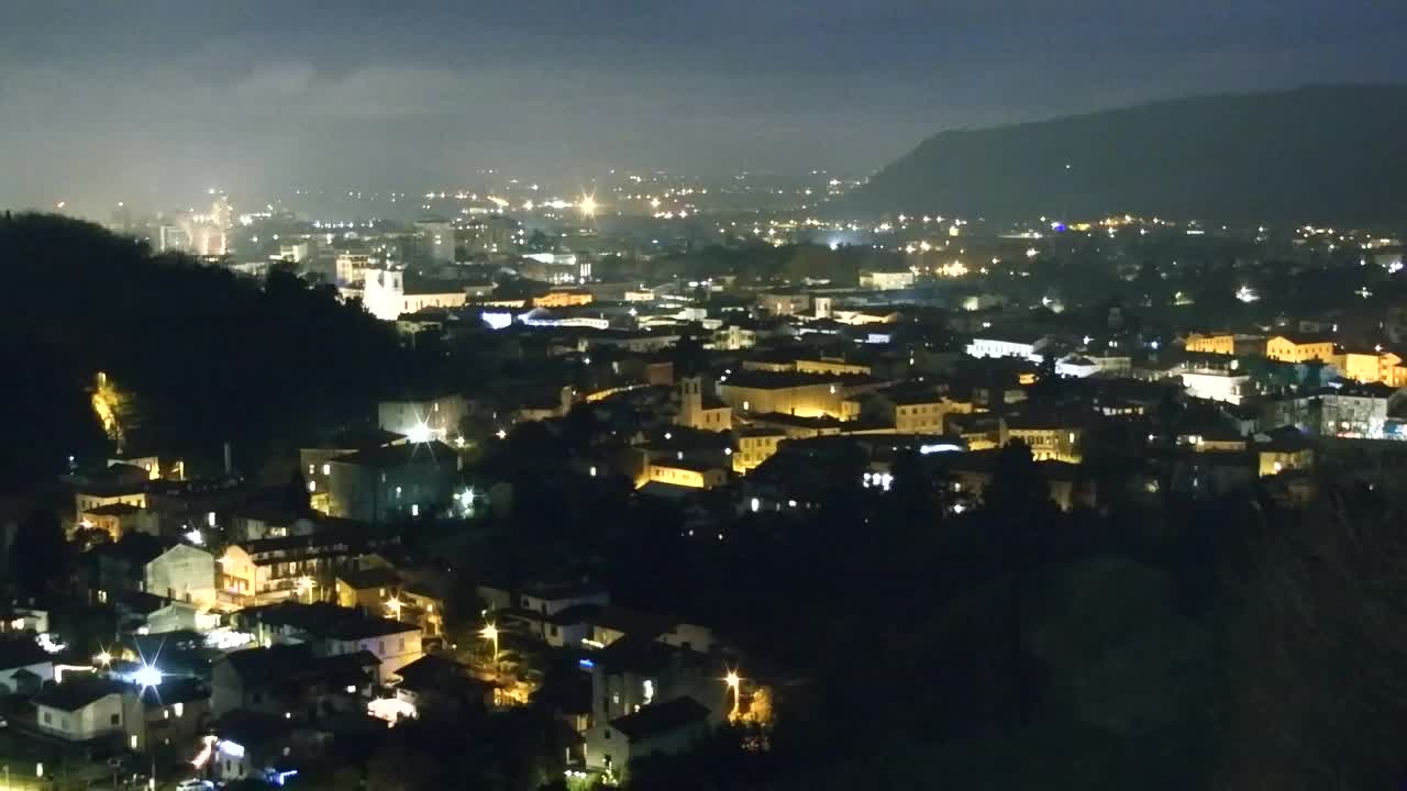 Nova Gorica i Gorica: Prekrasan Pogled iz Franjevačkog Samostana Kostanjevica