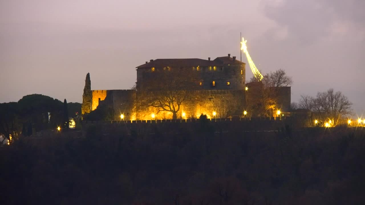 Nova Gorica in Gorica: Čudovit Razgled iz Frančiškanskega Samostana Kostanjevica