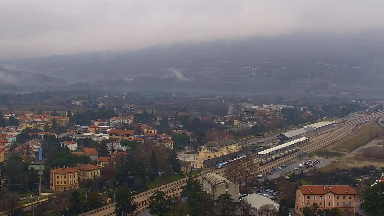 Nova Gorica et Gorizia : Vue Imprenable depuis le Monastère Franciscain de Kostanjevica