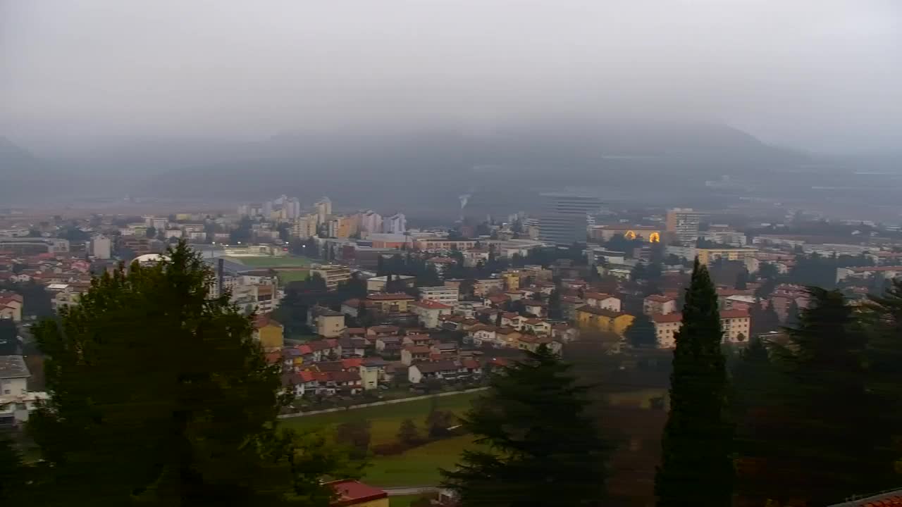 Nova Gorica et Gorizia : Vue Imprenable depuis le Monastère Franciscain de Kostanjevica