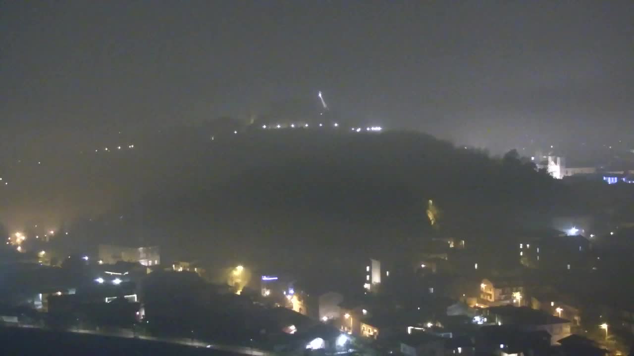 Nova Gorica i Gorica: Prekrasan Pogled iz Franjevačkog Samostana Kostanjevica