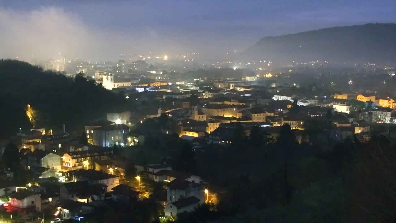 Nova Gorica et Gorizia : Vue Imprenable depuis le Monastère Franciscain de Kostanjevica