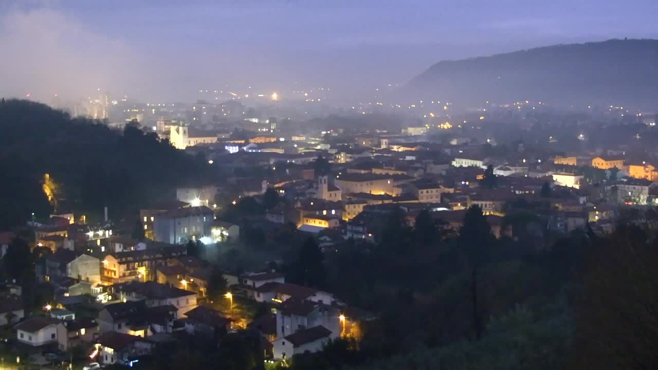 Nova Gorica et Gorizia : Vue Imprenable depuis le Monastère Franciscain de Kostanjevica