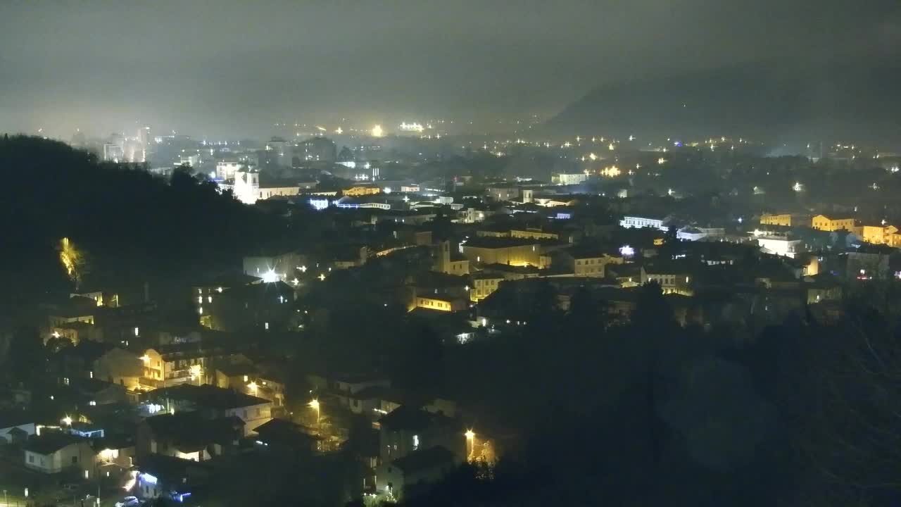 Nova Gorica i Gorica: Prekrasan Pogled iz Franjevačkog Samostana Kostanjevica