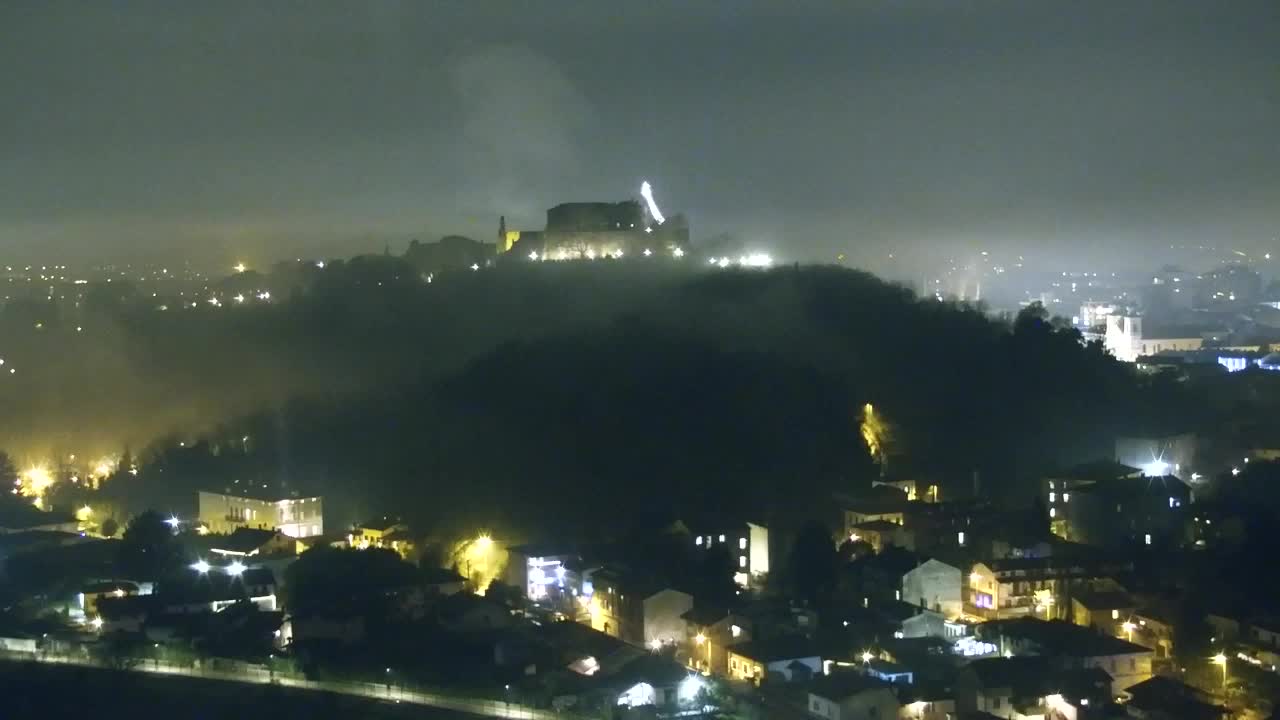 Nova Gorica in Gorica: Čudovit Razgled iz Frančiškanskega Samostana Kostanjevica