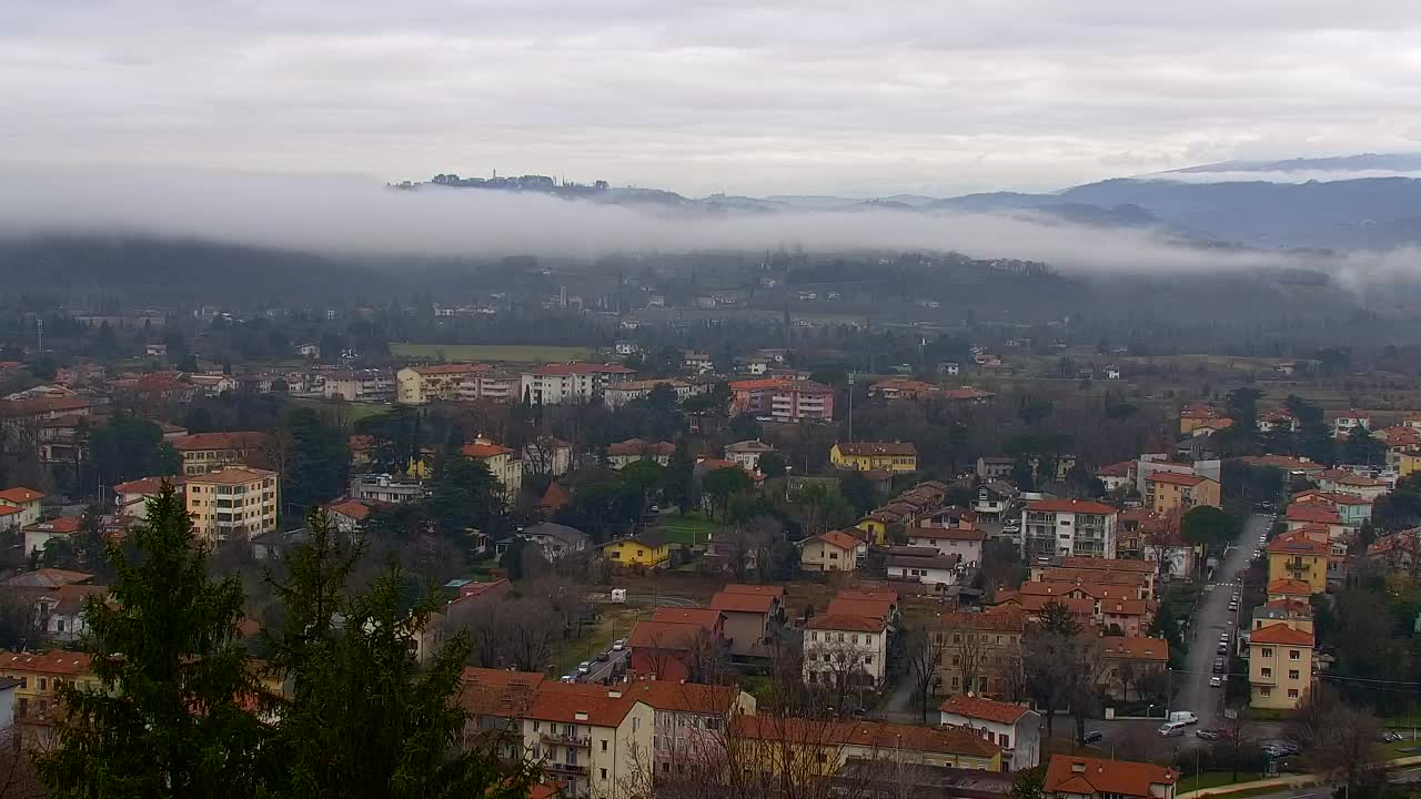 Nova Gorica in Gorica: Čudovit Razgled iz Frančiškanskega Samostana Kostanjevica