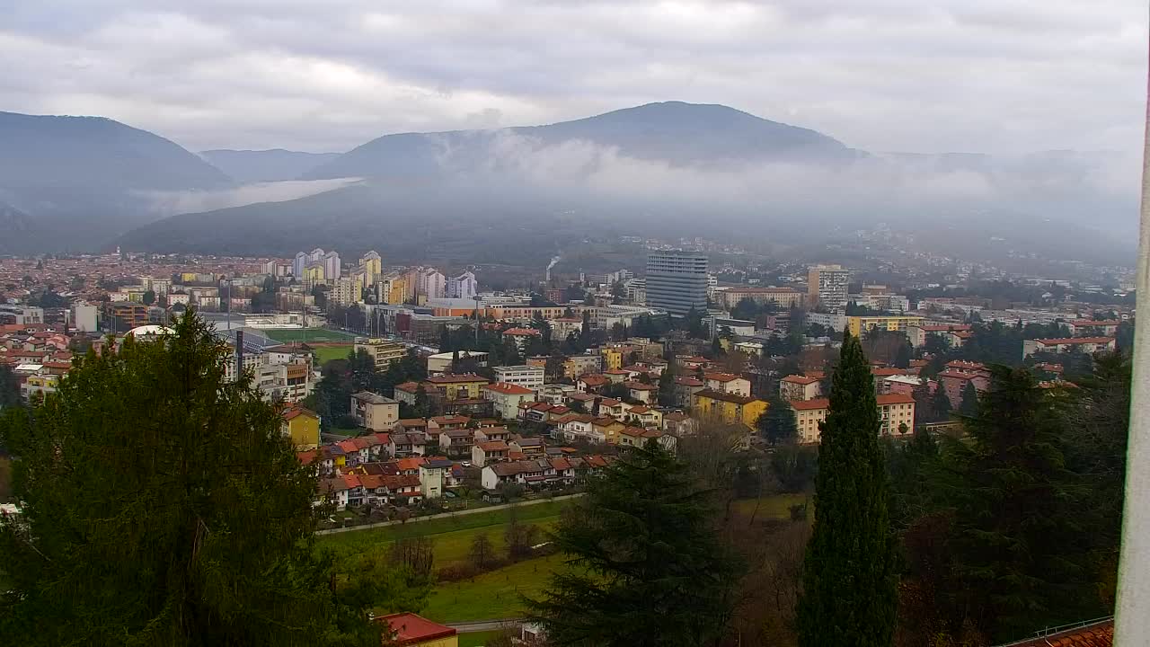 Nova Gorica in Gorica: Čudovit Razgled iz Frančiškanskega Samostana Kostanjevica