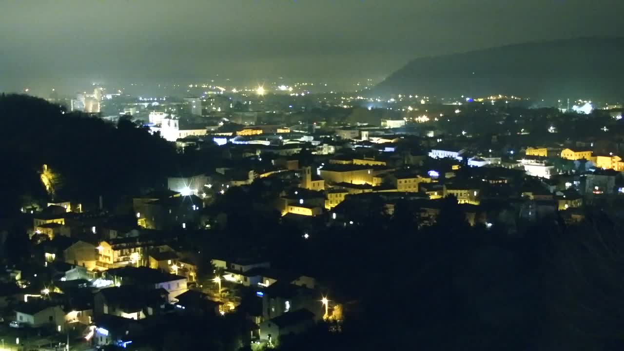 Nova Gorica i Gorica: Prekrasan Pogled iz Franjevačkog Samostana Kostanjevica