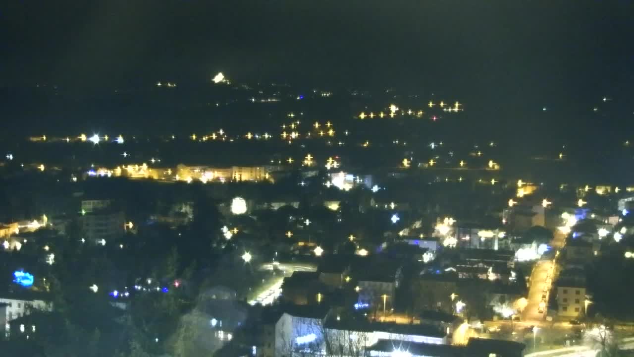 Nova Gorica i Gorica: Prekrasan Pogled iz Franjevačkog Samostana Kostanjevica