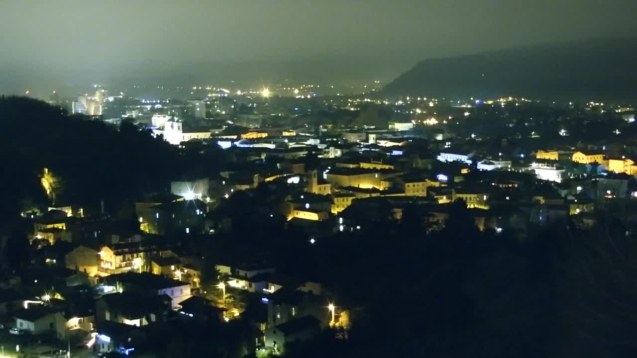 Nova Gorica i Gorica: Prekrasan Pogled iz Franjevačkog Samostana Kostanjevica