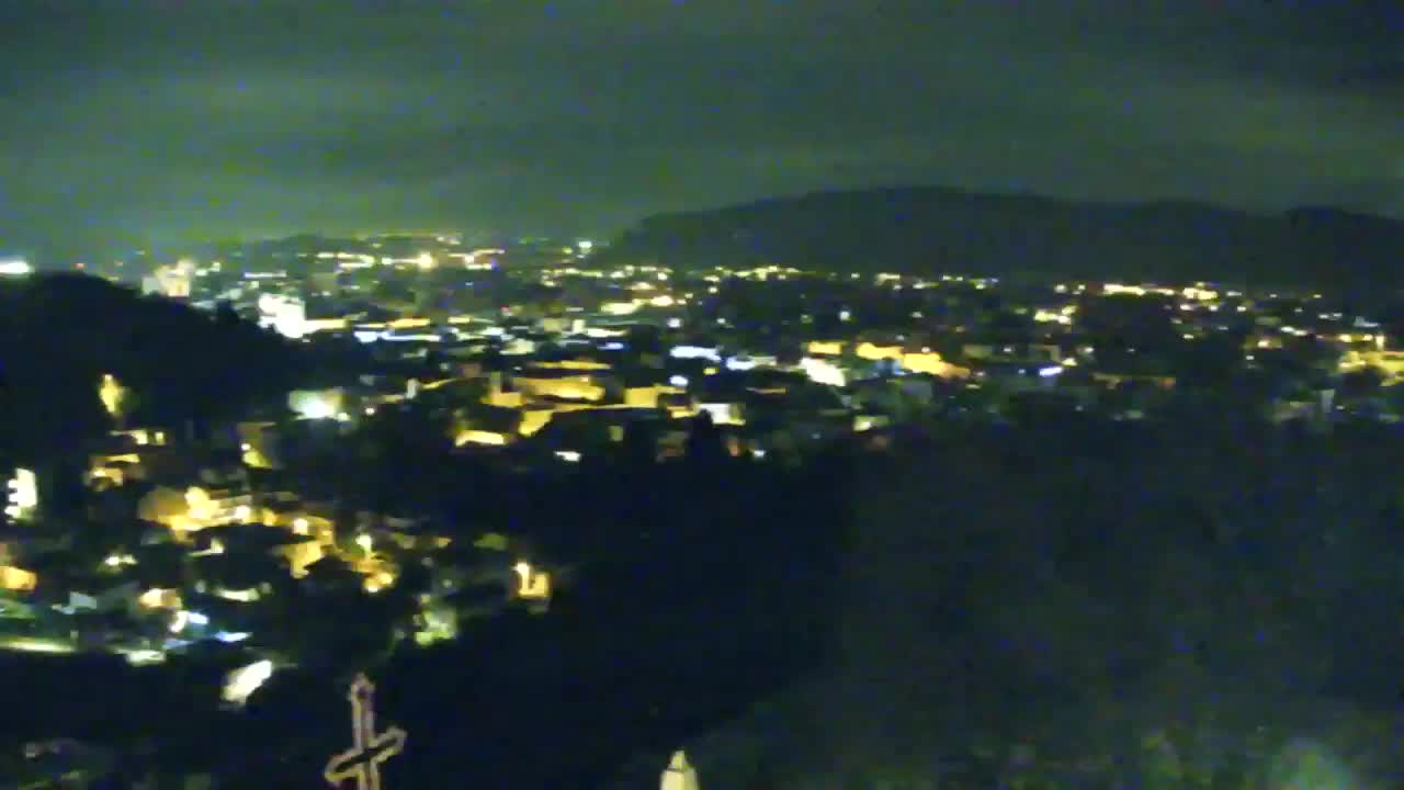 Nova Gorica in Gorica: Čudovit Razgled iz Frančiškanskega Samostana Kostanjevica