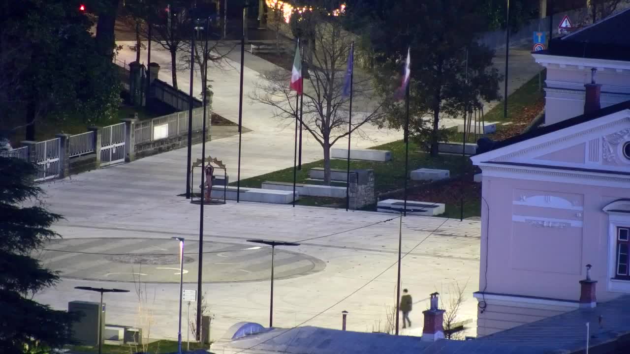 Nova Gorica i Gorica: Prekrasan Pogled iz Franjevačkog Samostana Kostanjevica