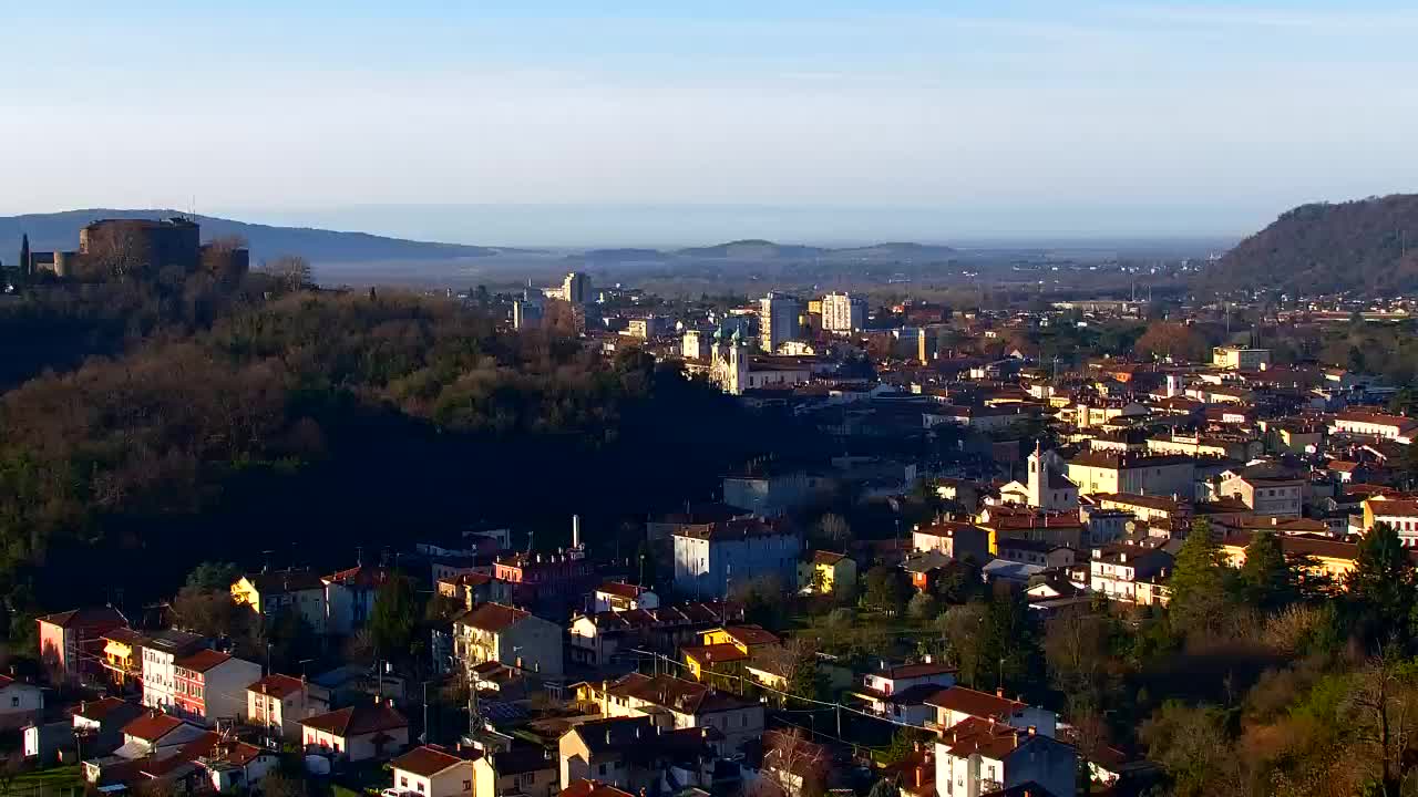 Nova Gorica in Gorica: Čudovit Razgled iz Frančiškanskega Samostana Kostanjevica