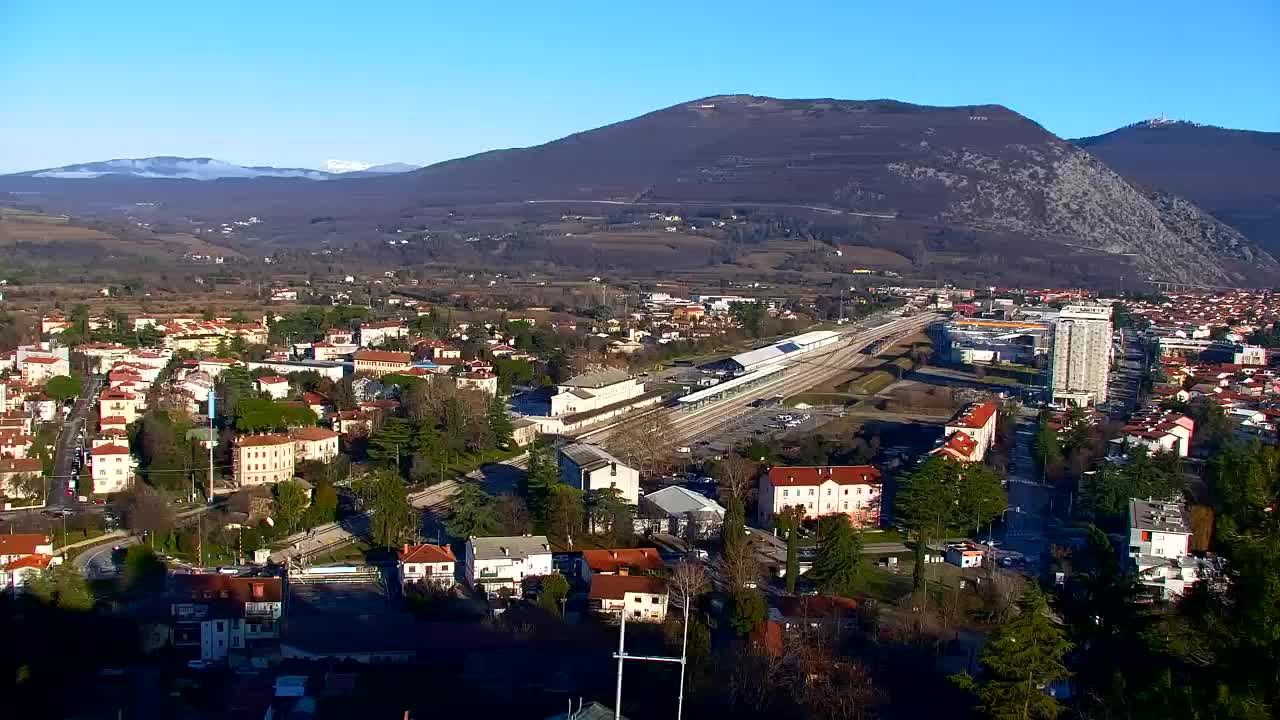 Nova Gorica in Gorica: Čudovit Razgled iz Frančiškanskega Samostana Kostanjevica