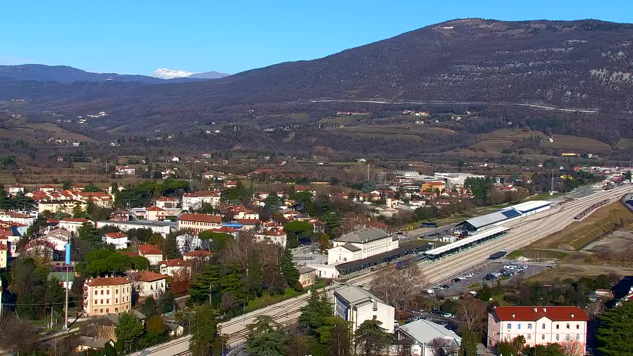 Nova Gorica et Gorizia : Vue Imprenable depuis le Monastère Franciscain de Kostanjevica