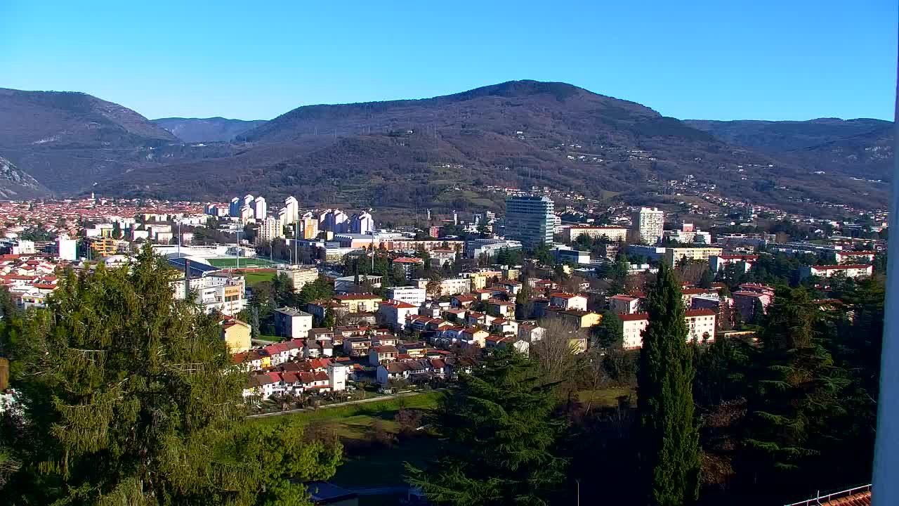 Nova Gorica in Gorica: Čudovit Razgled iz Frančiškanskega Samostana Kostanjevica