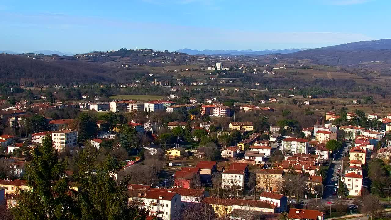 Nova Gorica i Gorica: Prekrasan Pogled iz Franjevačkog Samostana Kostanjevica
