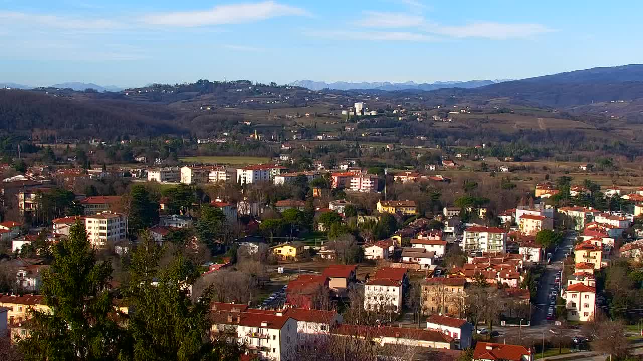 Nova Gorica et Gorizia : Vue Imprenable depuis le Monastère Franciscain de Kostanjevica