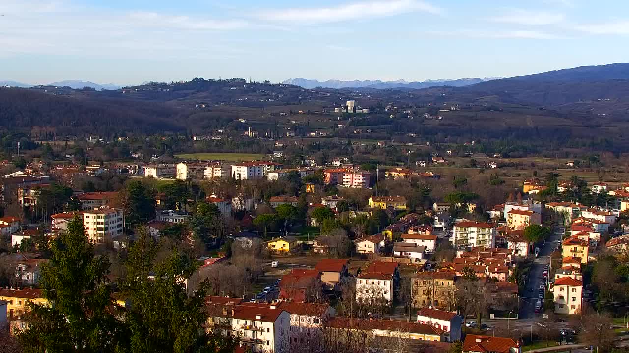 Nova Gorica et Gorizia : Vue Imprenable depuis le Monastère Franciscain de Kostanjevica