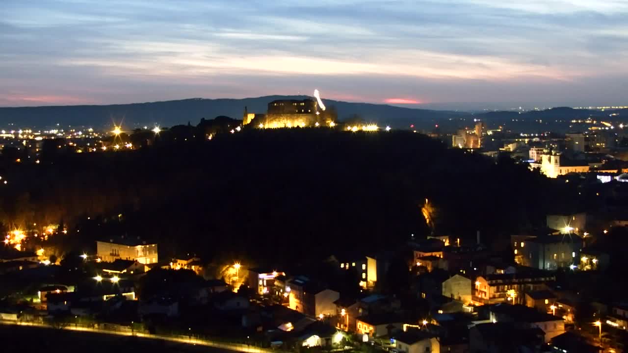 Nova Gorica i Gorica: Prekrasan Pogled iz Franjevačkog Samostana Kostanjevica