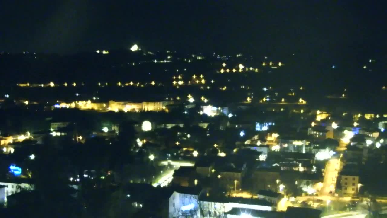 Nova Gorica i Gorica: Prekrasan Pogled iz Franjevačkog Samostana Kostanjevica