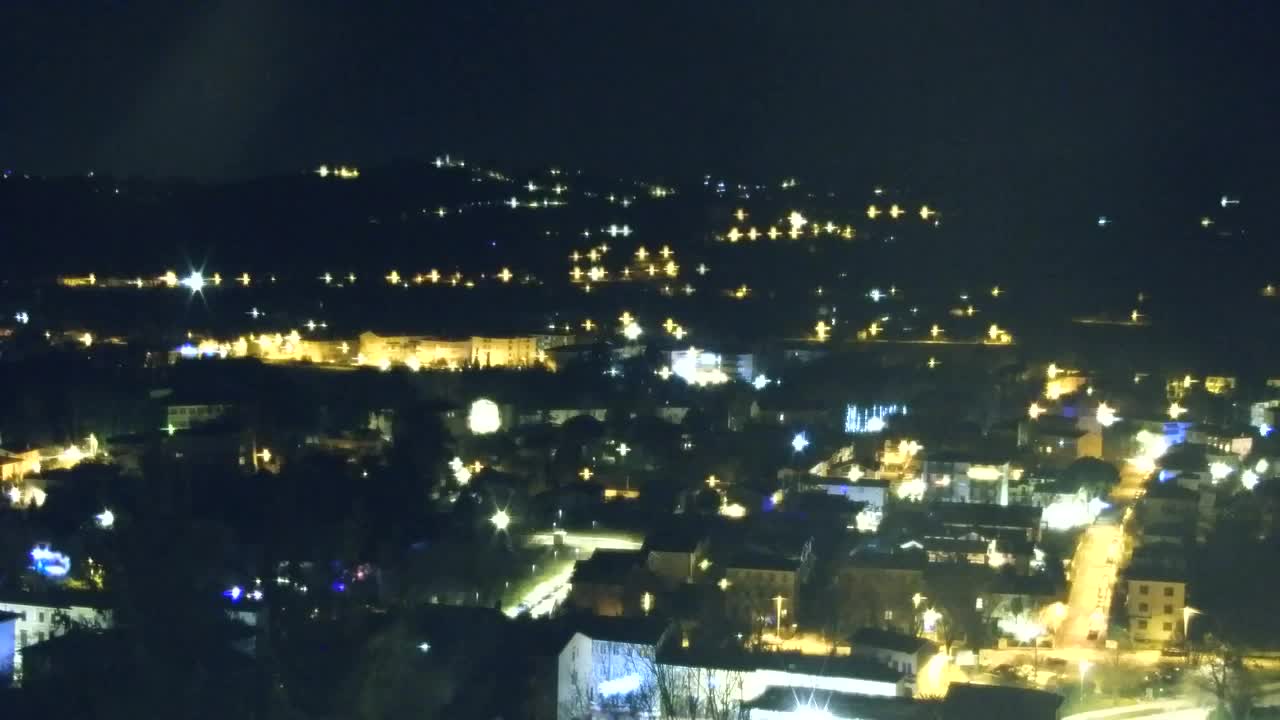 Nova Gorica in Gorica: Čudovit Razgled iz Frančiškanskega Samostana Kostanjevica